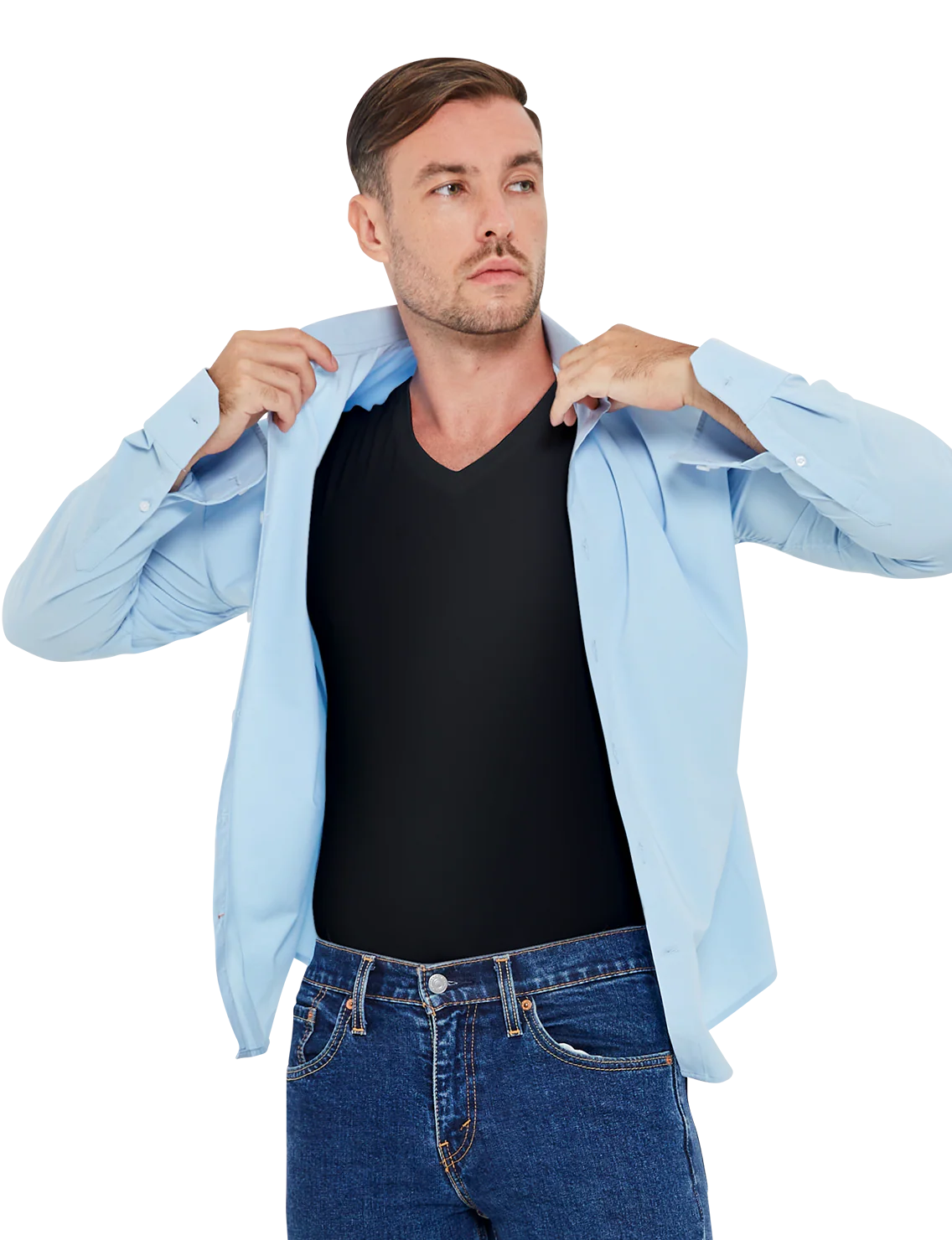 Re:Luxe AirWeight Undershirt - High V - Image 8