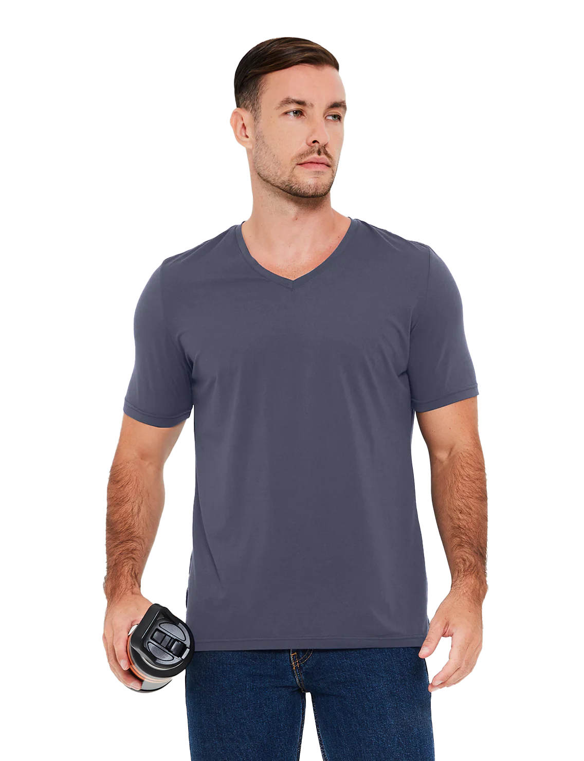 Re:Luxe Essential V-Neck - Classic Fit - Image 4